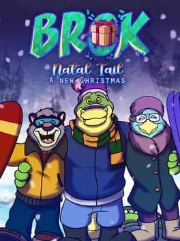 Brok: Natal Tail, A New Christmas cover