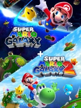 Super Mario Galaxy + Super Mario Galaxy 2 cover